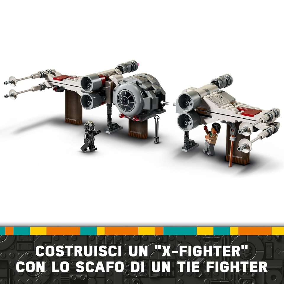 LEGO Star Wars Mash-up TIE Fighter e X-Wing 75393