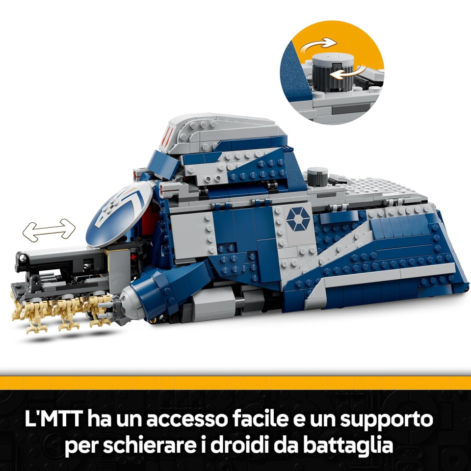 LEGO Star Wars MTT Separatista Battaglia di Felucia 75435