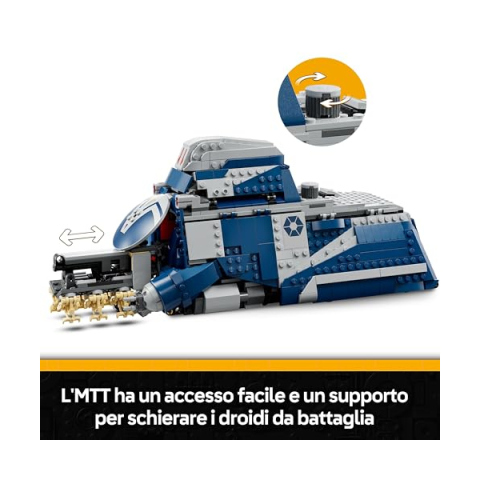 LEGO Star Wars MTT Separatista Battaglia di Felucia 75435