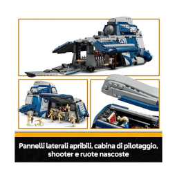 LEGO Star Wars MTT Separatista Battaglia di Felucia 75435