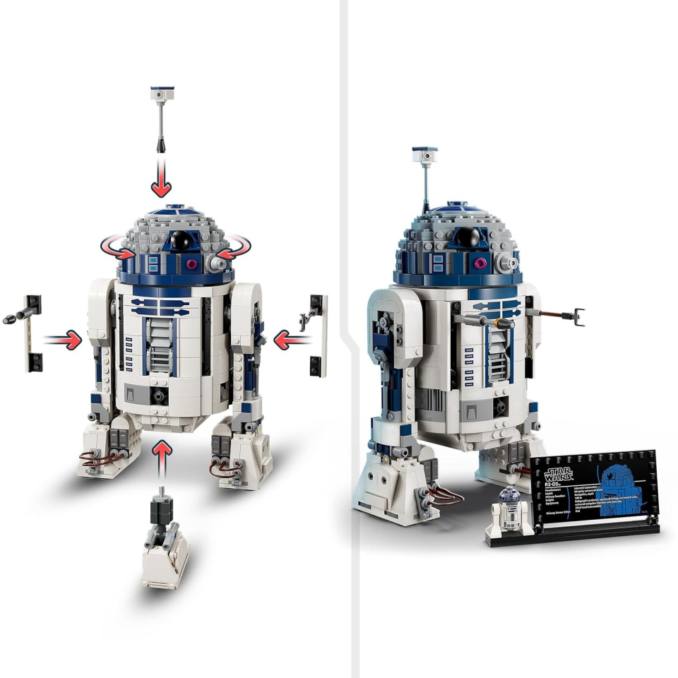 LEGO Star Wars R2-D2 75379 – Set da Costruzione con Minifigure Darth Malak