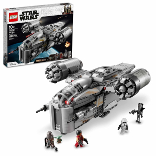 LEGO Star Wars Razor Crest – Nave del Mandaloriano con 5 minifigure