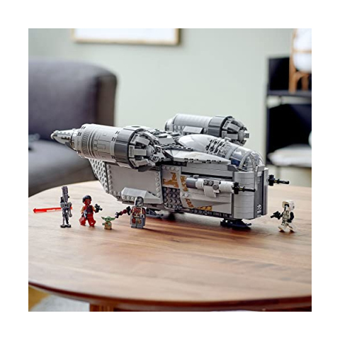 LEGO Star Wars Razor Crest – Nave del Mandaloriano con 5 minifigure
