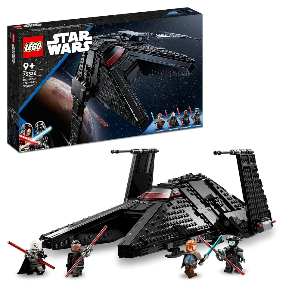 LEGO Star Wars Trasporto Inquisitore Scythe 75336 con 4 Minifigure