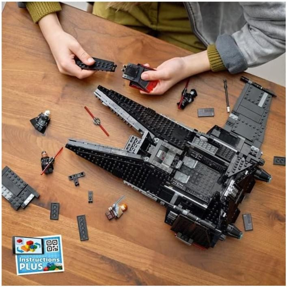 LEGO Star Wars Trasporto Inquisitore Scythe 75336 con 4 Minifigure