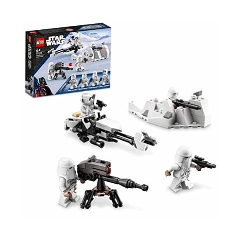 LEGO Star Wars Battle Pack Snowtrooper con Speeder Bike e Cannone E-Web
