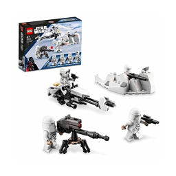 LEGO Star Wars Battle Pack Snowtrooper con Speeder Bike e Cannone E-Web
