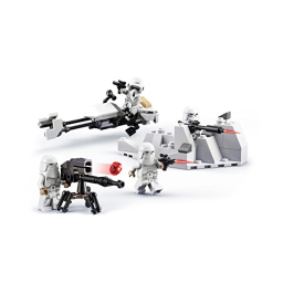 LEGO Star Wars Battle Pack Snowtrooper con Speeder Bike e Cannone E-Web