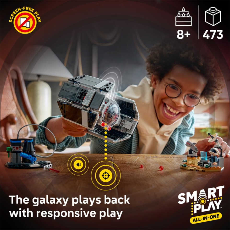 LEGO Star Wars Smart Play – TIE Fighter di Darth Vader 75421