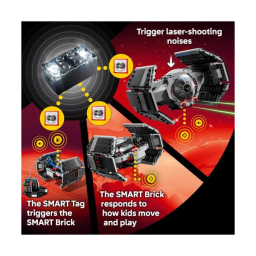 LEGO Star Wars Smart Play – TIE Fighter di Darth Vader 75421