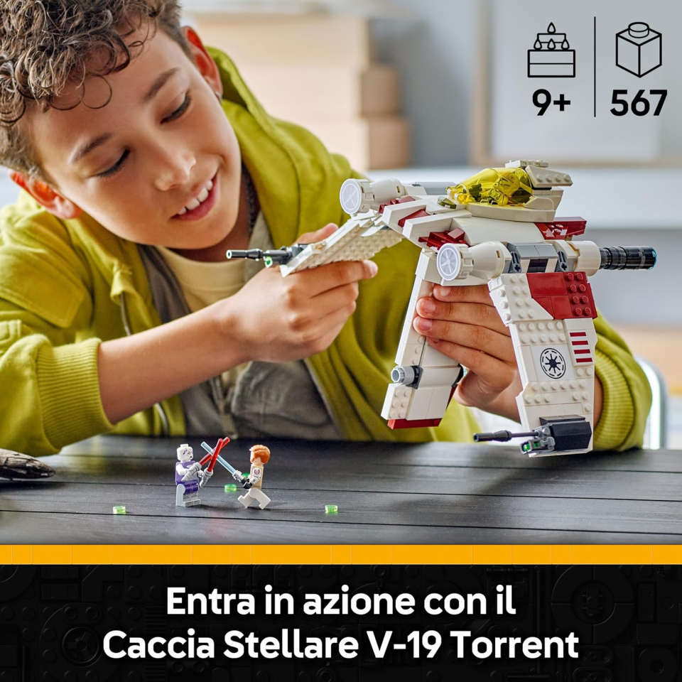 LEGO Star Wars Caccia Stellare V-19 Torrent 75432