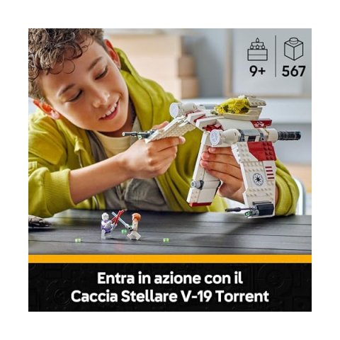 LEGO Star Wars Caccia Stellare V-19 Torrent 75432