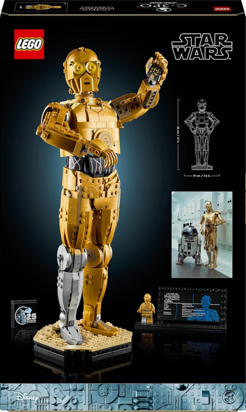 LEGO Star Wars C-3PO 75398 – Modellino Droide Scatola