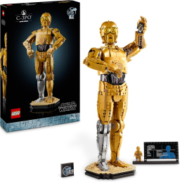LEGO Star Wars C-3PO 75398 – Modellino Droide da Costruire e Esporre