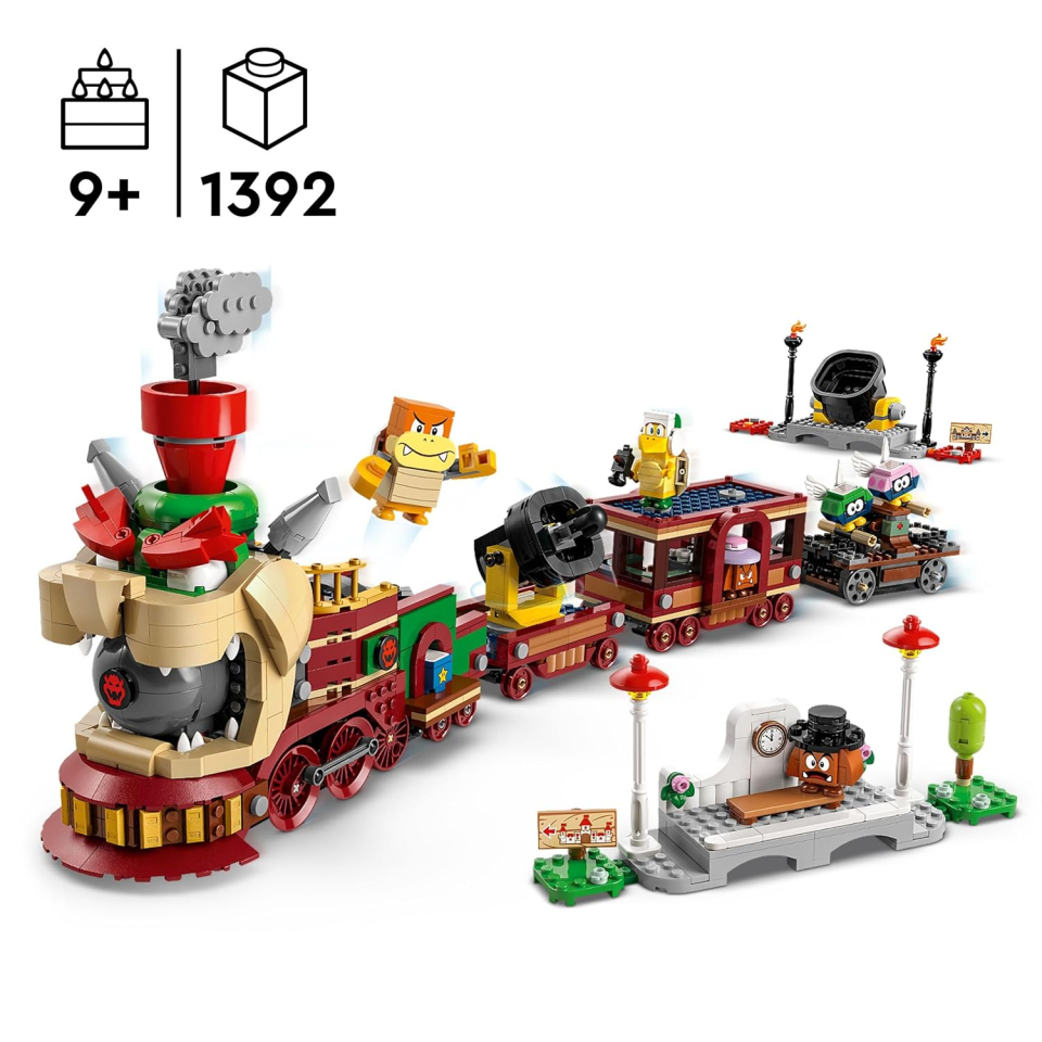 LEGO Super Mario Bowser Express – Treno Interattivo con 6 Personaggi