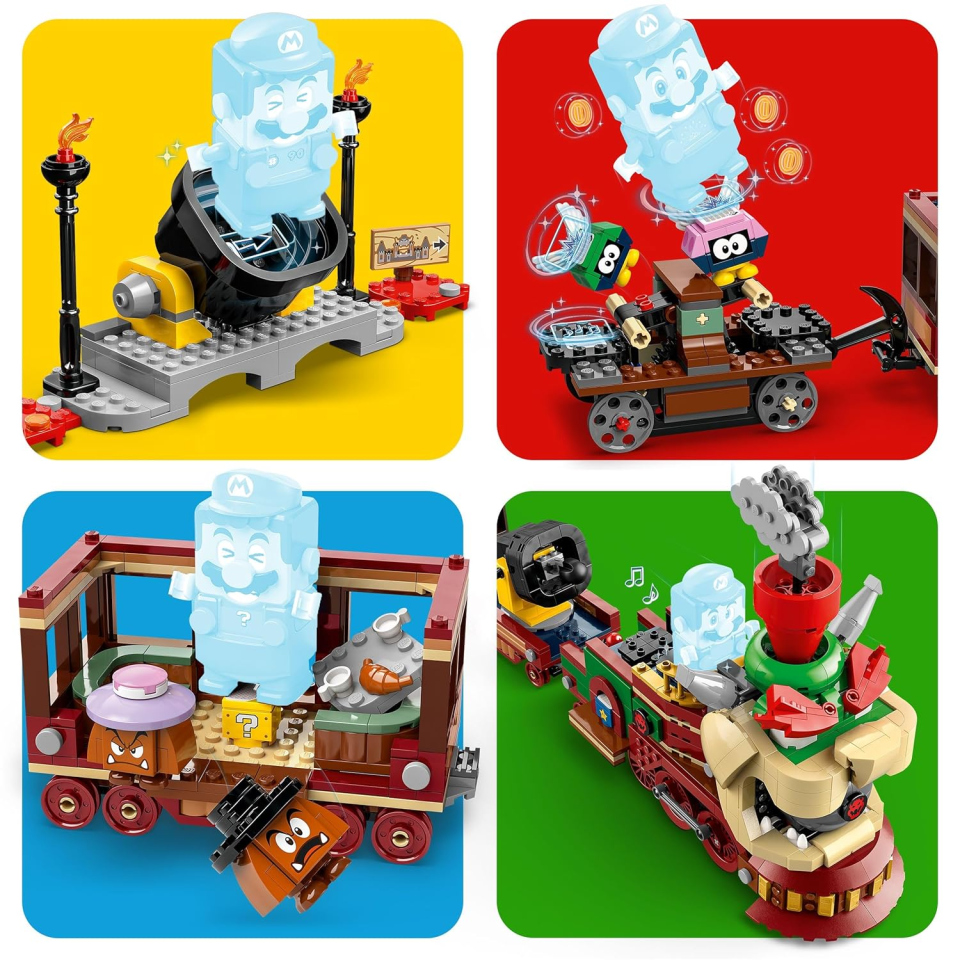 LEGO Super Mario Bowser Express – Treno Interattivo con 6 Personaggi