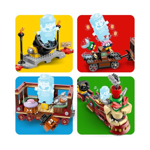 LEGO Super Mario Bowser Express – Treno Interattivo con 6 Personaggi