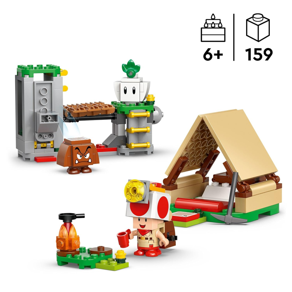 LEGO Super Mario – In Campeggio con Capitan Toad (72040)