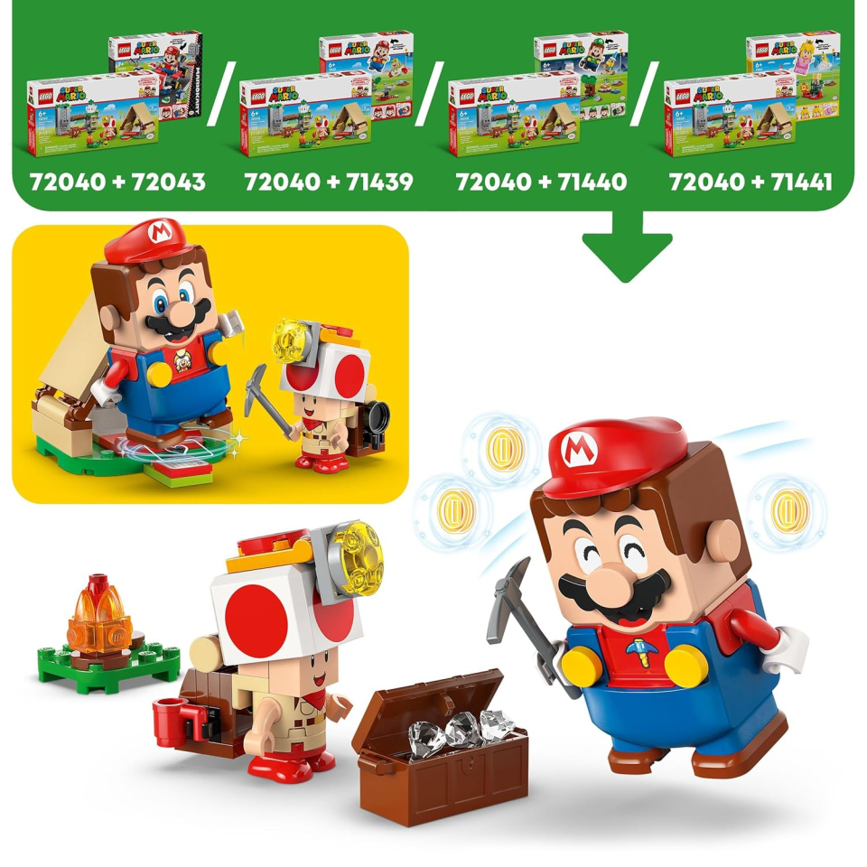 LEGO Super Mario – In Campeggio con Capitan Toad (72040)