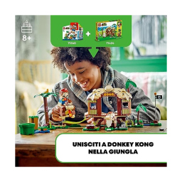 LEGO Super Mario Casa sull'Albero di Donkey Kong – Set di Espansione 555 Pezzi