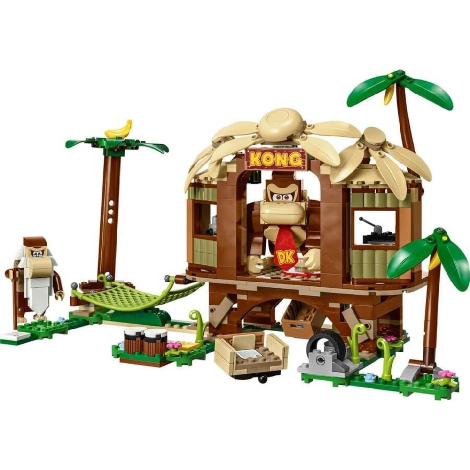 LEGO Super Mario Casa sull'Albero di Donkey Kong – Set di Espansione 555 Pezzi