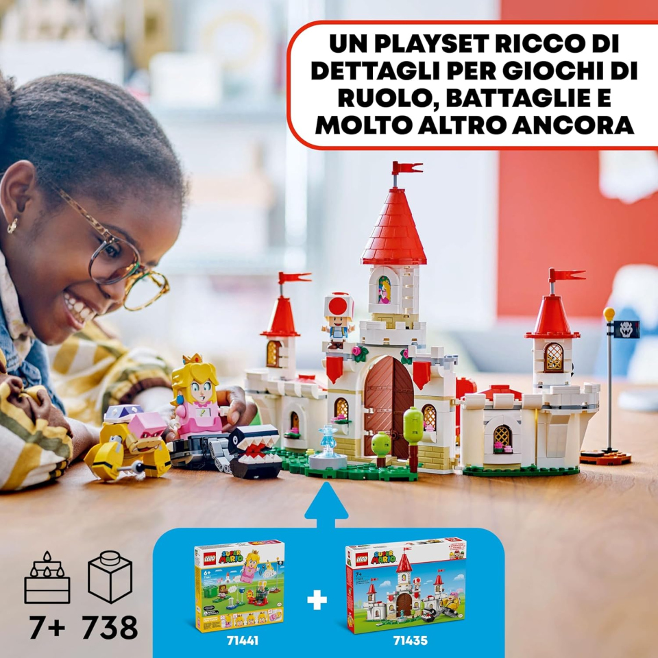LEGO Super Mario Battaglia con Roy al Castello di Peach