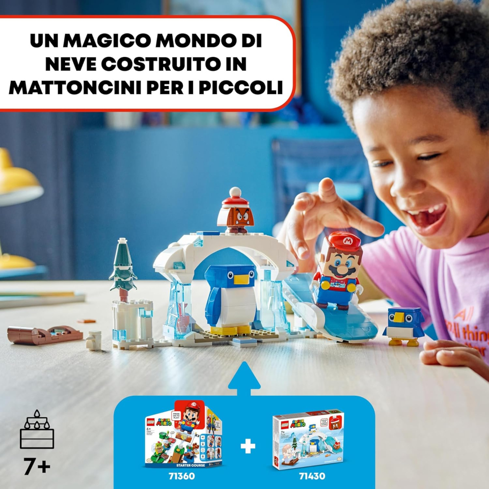 LEGO Super Mario Pack Espansione Famiglia Pinguotto – Settimana Bianca