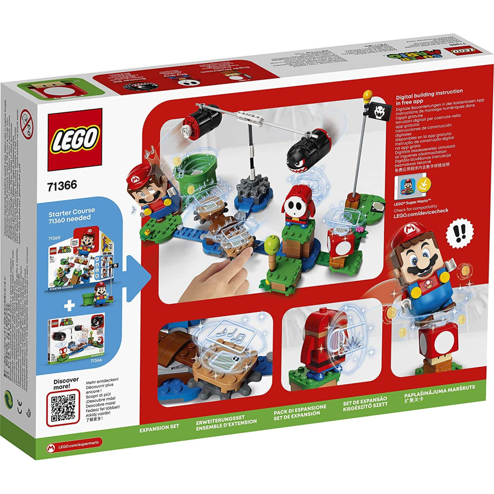 LEGO Super Mario Sbarramento di Pallottoloni Bill – Pack di Espansione 71366