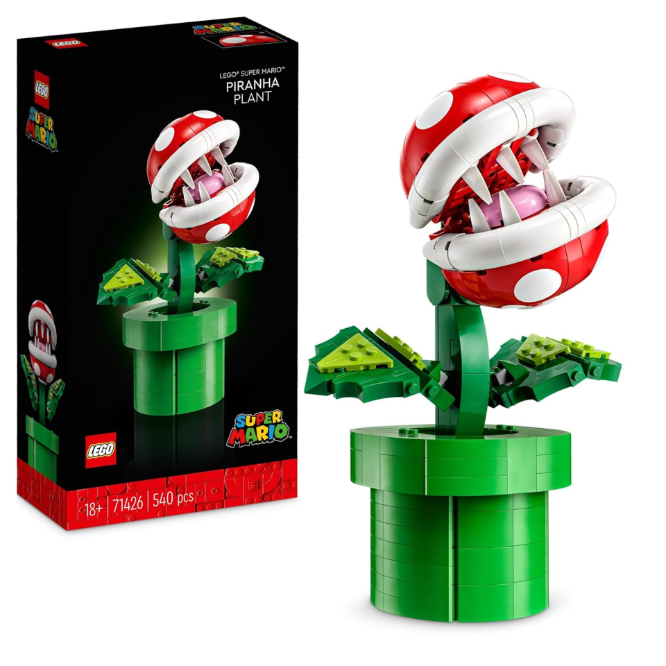 LEGO Super Mario Pianta Piranha – Modellino da Costruire per Adulti