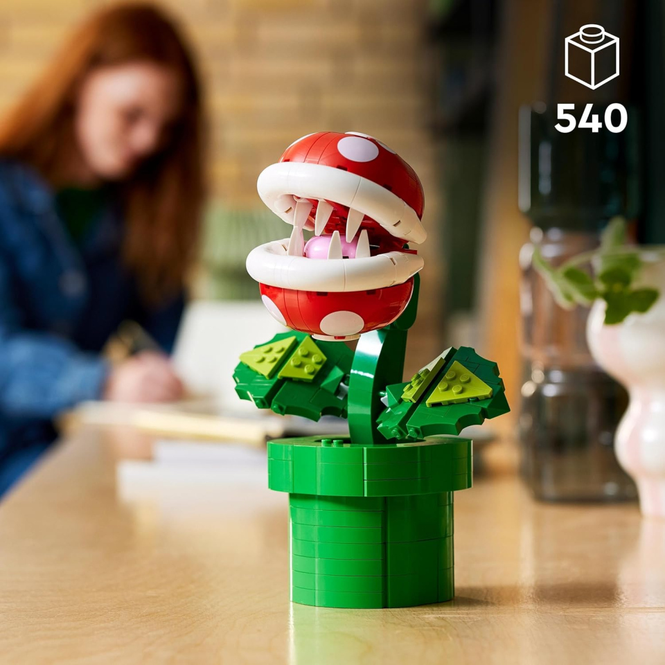 LEGO Super Mario Pianta Piranha – Modellino da Costruire per Adulti