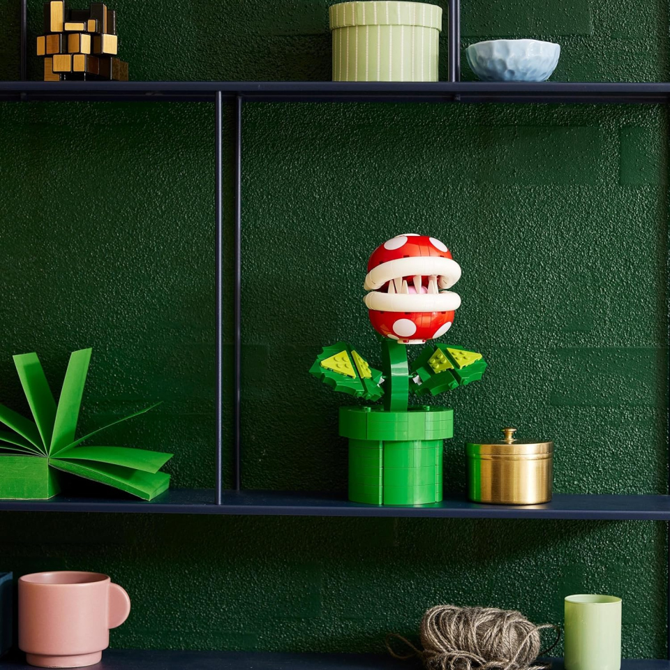 LEGO Super Mario Pianta Piranha – Modellino da Costruire per Adulti
