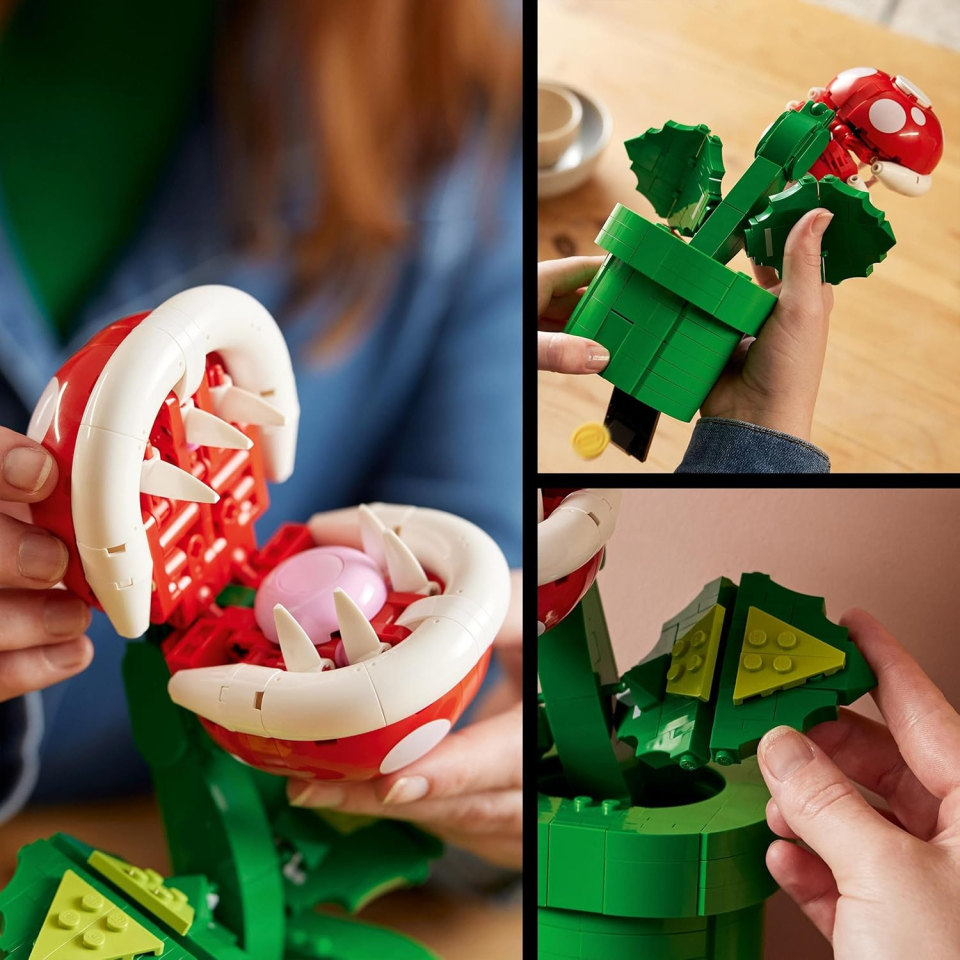 LEGO Super Mario Pianta Piranha – Modellino da Costruire per Adulti