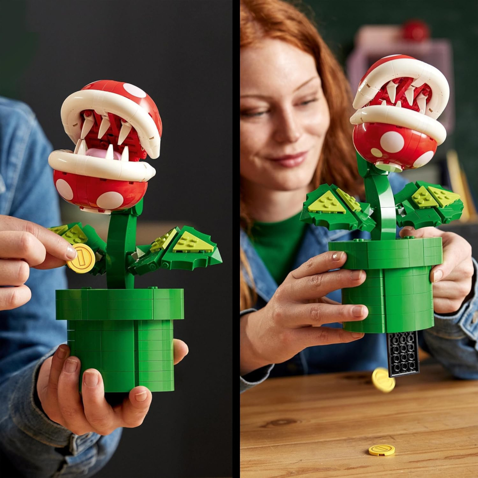LEGO Super Mario Pianta Piranha – Modellino da Costruire per Adulti
