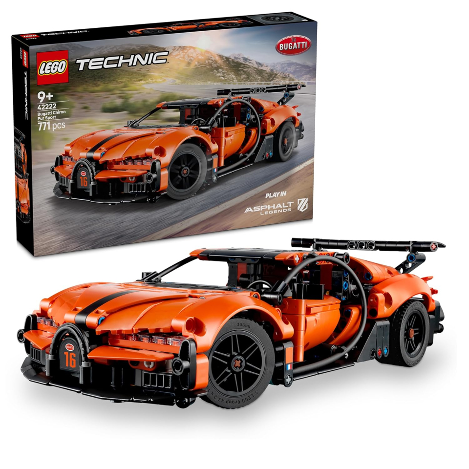 LEGO Technic Bugatti Chiron Pur Sport – Modello da costruire 42222