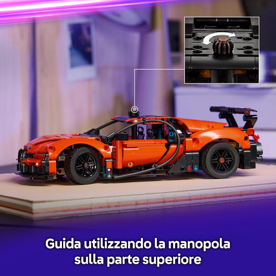 LEGO Technic Bugatti Chiron Pur Sport – Modello da costruire 42222