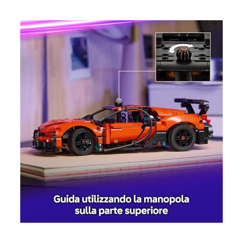 LEGO Technic Bugatti Chiron Pur Sport – Modello da costruire 42222