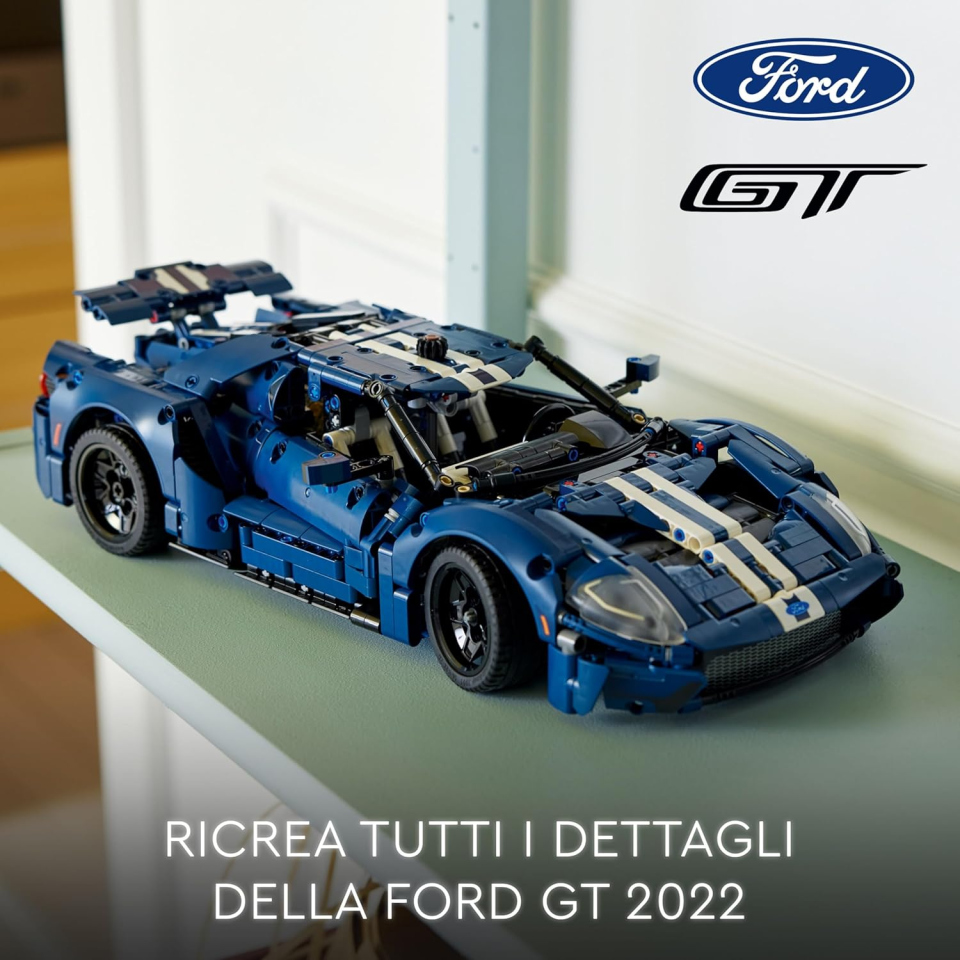 LEGO Technic Ford GT 2022 – Modellino da Collezione in Scala 1:12