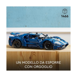 LEGO Technic Ford GT 2022 – Modellino da Collezione in Scala 1:12