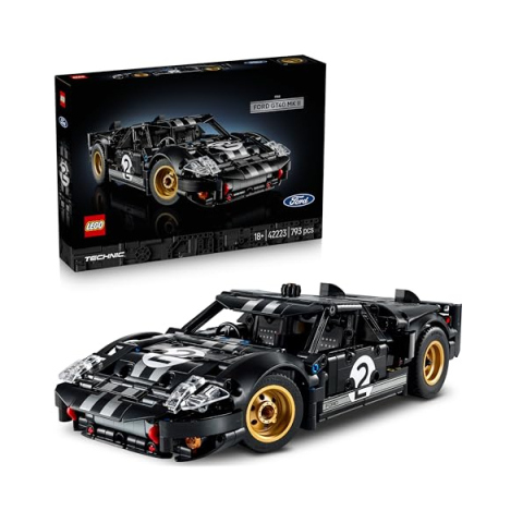 LEGO Technic Ford GT40 MKII 1966 – Modellino da Collezione per Adulti