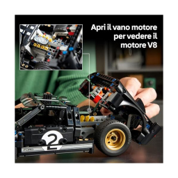 LEGO Technic Ford GT40 MKII 1966 – Modellino da Collezione per Adulti