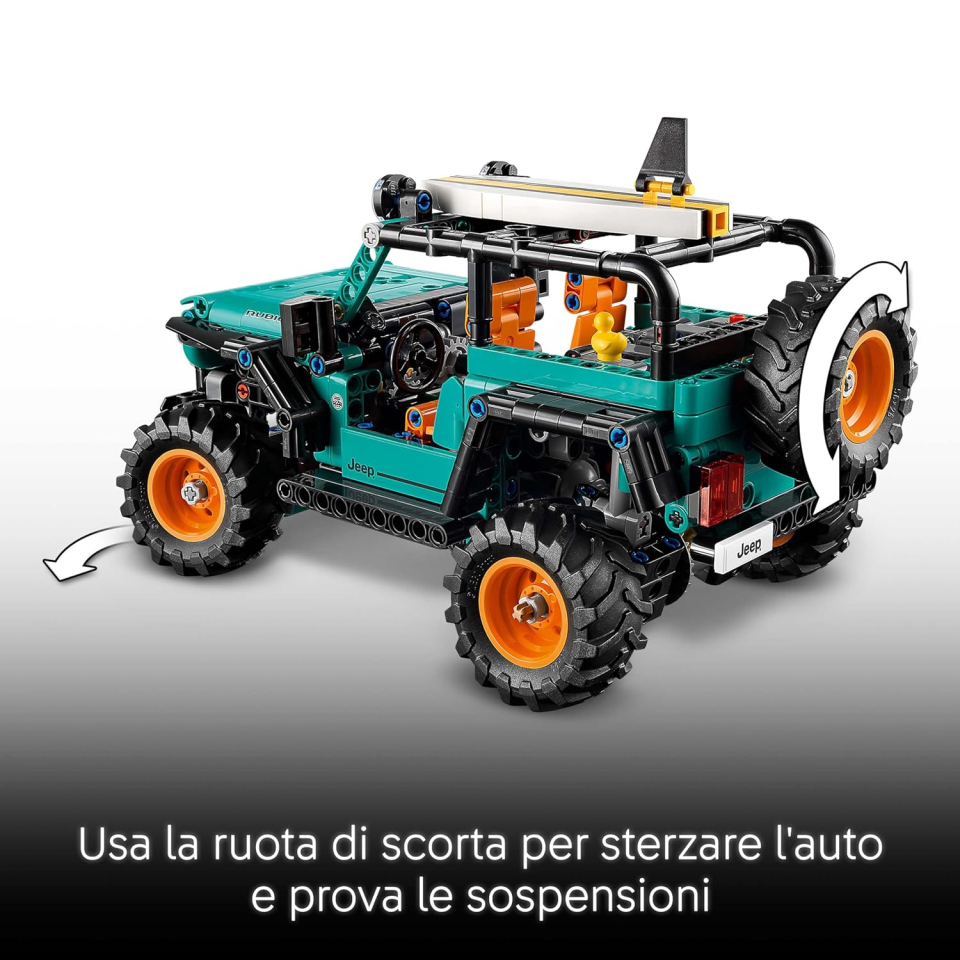 LEGO Technic Jeep Wrangler Rubicon 42227
