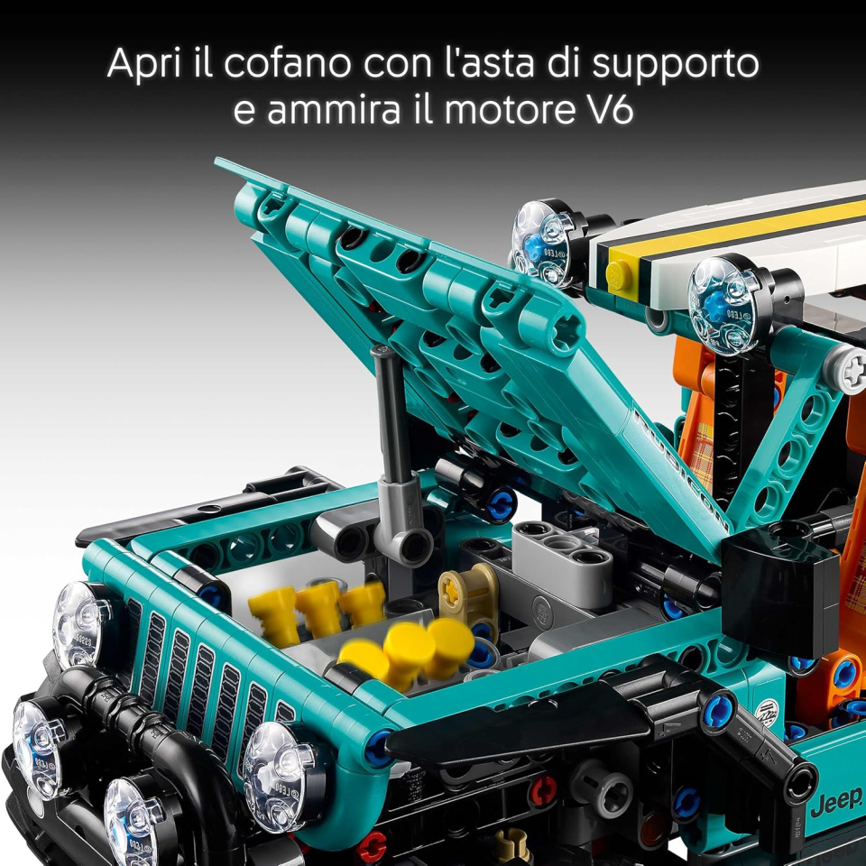 LEGO Technic Jeep Wrangler Rubicon 42227