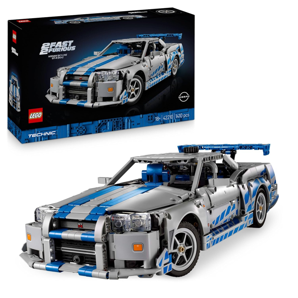 LEGO Technic Nissan Skyline GT-R R34 – Set da Collezione 2 Fast 2 Furious