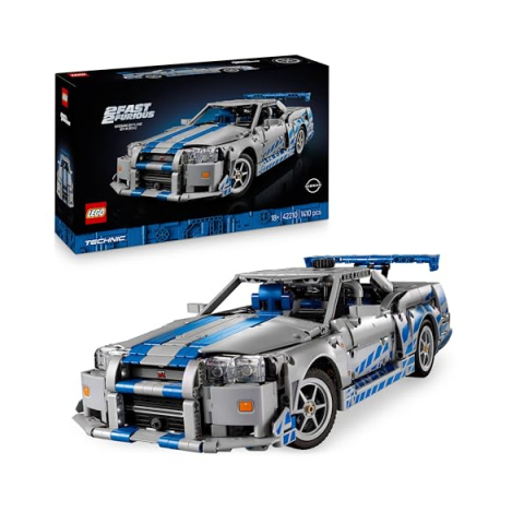 LEGO Technic Nissan Skyline GT-R R34 – Set da Collezione 2 Fast 2 Furious