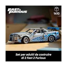 LEGO Technic Nissan Skyline GT-R R34 – Set da Collezione 2 Fast 2 Furious