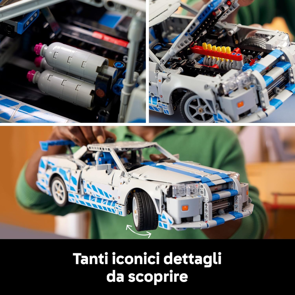 LEGO Technic Nissan Skyline GT-R R34 – Set da Collezione 2 Fast 2 Furious