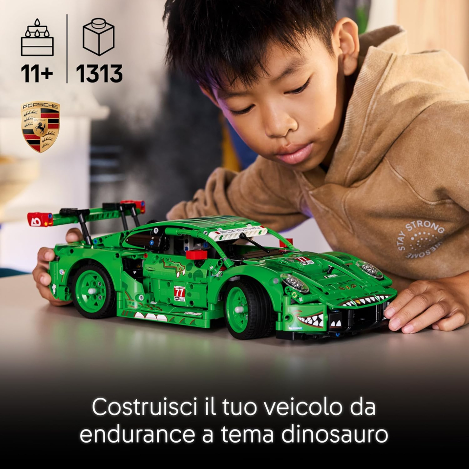 LEGO Technic Porsche 911 GT3 R REXY AO Racing 42224