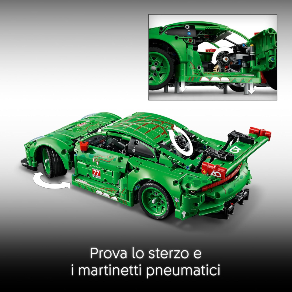 LEGO Technic Porsche 911 GT3 R REXY AO Racing 42224