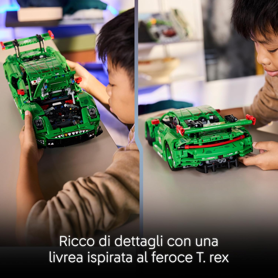 LEGO Technic Porsche 911 GT3 R REXY AO Racing 42224