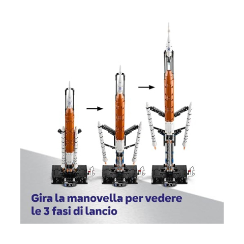 LEGO Technic Razzo NASA Artemis con Sistema di Lancio